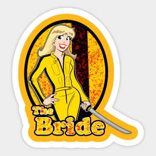 The Bride of QT Sticker